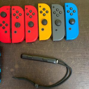 Nintendo 任天堂 Switch スイッチ コントローラー ジョイコン HAC-015 / HAC-016 Joy-Con まとめて14点 ストラップ1点付き の画像3