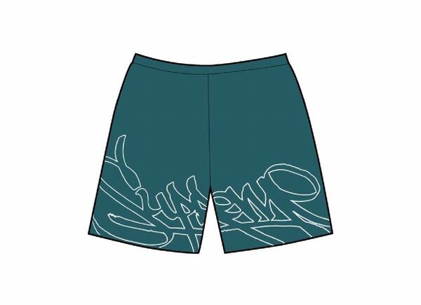 Supreme Tag Water Short "Teal"