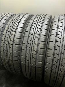 イボ付 195/80R15 107/105L LT DUNLOP/ENASAVE VAN01 23年製 夏タイヤ 4本 ダンロップ エナセーブ ハイエース キャラバン (南6-F314)