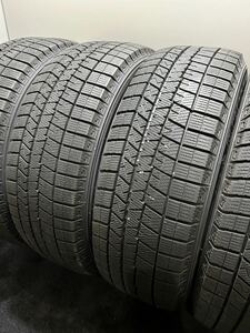 215/60R17 DUNLOP/WINTER MAXX 03 21年製 スタッドレス 4本 ダンロップ ウィンターマックス エスティマ C-HR ハイエース (南6-F339)