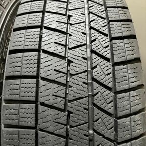 185/65R15 DUNLOP/WINTER MAXX 03 21年製 VIOLENTO 15インチ 6J ＋45 100 4H スタッドレス 4本 ノート フリード デミオ (南1-F352)の画像9