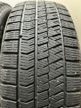 215/60R17 BRIDGESTONE/VRX2 21年製 スタッドレス 4本 ブリヂストン ブリザック エスティマ C-HR カローラクロス (3-F408)_画像2