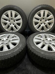 215/60R16 YOKOHAMA/ice GUARD iG60 22年製 ホンダ 純正 OP モデューロ 16インチ 7J ＋55 114.3 5H スタッドレス 4本 ヴェゼル (南7-F504)