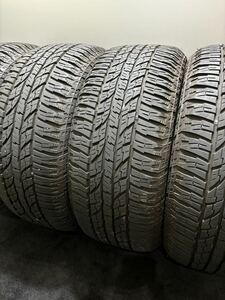 255/55R18 YOKOHAMA/GEOLANDAR A/T G015 22年製 オールシーズンタイヤ 4本 ヨコハマ VW トゥアレグ ベンツ MLクラス (南9-F509)