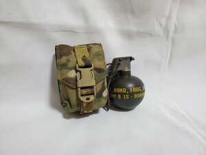 【実物】Eagle single frag pouch multicum + FMA ダミーM67グレネード マルチカム