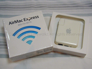 ★美品★Apple Air Mac Express MB321J/A / 元箱、取説あり【動作確認済/ジャンク】