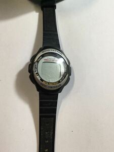 g_t W025 ★電池切れ★CASIO/カシオ★WAVE CEPTOR/ウェーブセプター WV-50H★ラバーバンド★中古現状品★