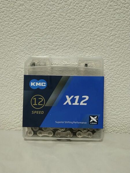 KMC X12 12速用チェーン シルバー×ブラック 未使用品