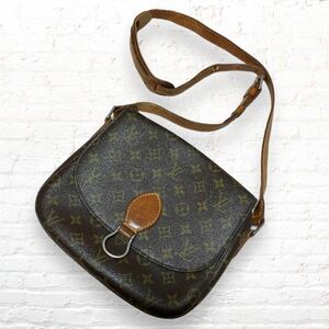 LOUIS VUITTON ルイヴィトン ショルダーバッグ モノグラム ヴィンテージ サンクルー ブラウン レディース