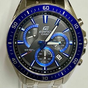 電池交換済･美品！CASIO･EDIFICE･EFR552･クオーツ･ カシオ･エディフィス･クロノグラフ･デイト