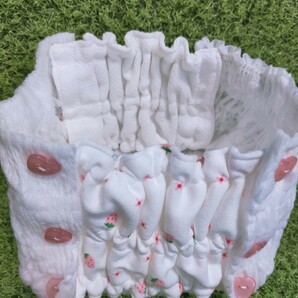 繰り返し使える 洗える 紙おむつ パンツ 拡張 アタッチメント いちご小花の画像4
