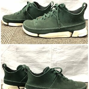 キングラム[05]メンズ カジュアルシューズ★2点おまとめ★25.5~26cm Clarksクラークス/スウェード ROCKPORT/レザーモカシン【送料無料】の画像4