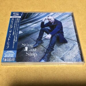 【未開封】スティング／ザ・ラスト・シップ (Sting)　UICS-1274 SHM-CD