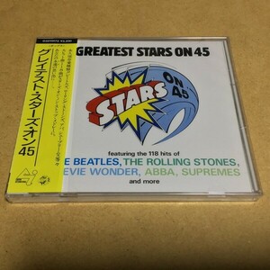 グレイテスト・スターズ・オン45 featuring the 118 hits of the beatles, the rolling stones, stevie wonder, abba, supremes and more