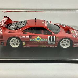 エブロ レッドライン 1 ／43 フェラーリ タイサン スターカード フェラーリ F40 JGTC 1994年 #40の画像6