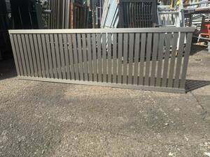  aluminium fence height approximately 54cm width approximately 174cm present condition 