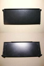 ディスプレイボード30cmリモコンラックモニタ台テレビTVディスプレイ上部 小物収納 スマホPCスタンド 設置 取付 簡単 耐荷重2kgブラック黒_画像9