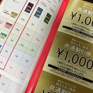 1000株以上保有者向★1冊(未使用)★西武ホールディングス 株主優待券 1000円割引券×10枚 内野指定席引換券のみ付きませんの画像2