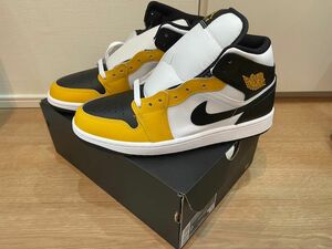 新品未着用　AIR JORDAN 1 HIGH FLYEASE "YELLOW OCHRE" CQ3835-107 