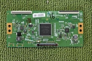 在庫ありゆうパケット送料無料 新品 東芝 レグザ REGZA 43C310X用 6870C-0552A 画面表示不良 格安修理 T-CON 基板 基盤 運試し