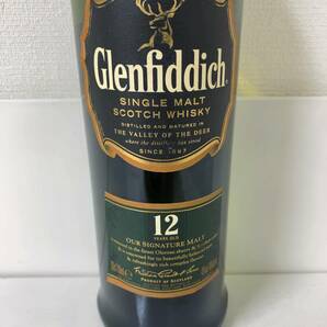 ☆未開栓☆ Glenfiddich グレンフィディック 12年 40% 700ml シングルモルト スコッチ ウイスキー ★37144の画像2