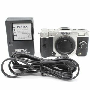 ショット数2022！■極上品■ PENTAX Q7 ボディ シルバー