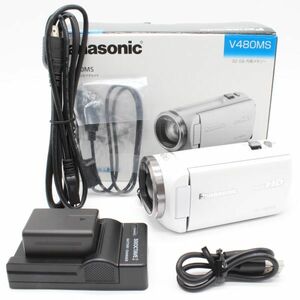 ■極上品■ PANASONIC HC-V480MS ホワイト