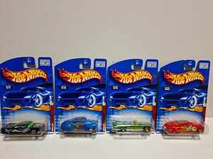 【ホットウィール】　MONSTERS SERIES HOT WHEELS　全4台セット