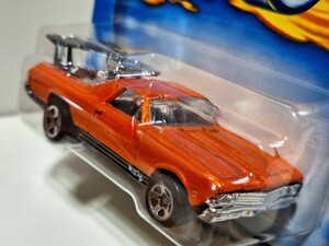 【ホットウィール】　68　エル・カミーノ　EL Camino 　オレンジ HOT WHEELS