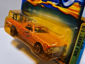 【ホットウィール】　68　エル・カミーノ　EL Camino 　WILD WAVE HOT WHEELS