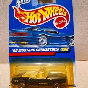 【ホットウィール】 65 MUSTANG CONVERTIBLE マスタング  HOT WHEELSの画像3