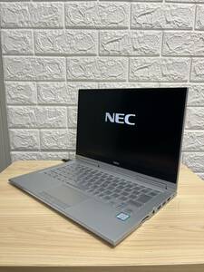 NEC VersaPro VG-U VK23TG-Y タイプVG Ultra Lite Core i5-6200U CPU2.3GHz SSD128GB 13.3インチワイド OS無し 中古ノートパソコン