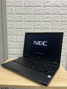 NEC VersaPro VX-4 Core i3-7100U 2.4GHz 8GB HDD500GB 15 дюймовый OS нет б/у ноутбук 