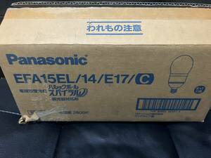 パナソニック60形 調光器対応形 EFA15EL/14/E17/C 電球形蛍光灯 10個