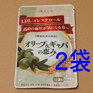 和漢の森 オリーブ＆ギャバの恵み 60粒×2袋