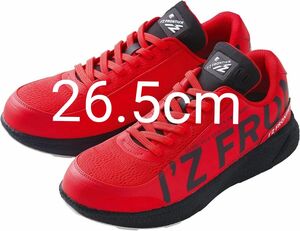完全限定生産商品 アイズフロンティア #30030 安全靴 26.5cm レッド I'Z FRONTIER セーフティーシューズ