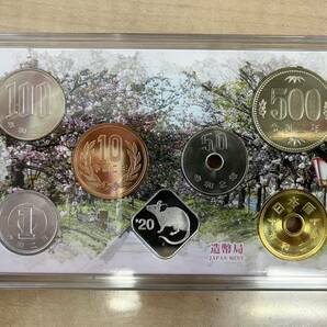 65503 花のまわりみち 貨幣セット 2020年 令和2年 八重桜 広島 純銀製 年銘板 造幣局 ミントセット プルーフ 子の画像2