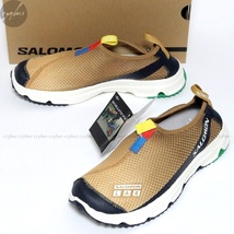 UK10 28.5cm 新品 SALOMON RX MOC 3.0 Rubber Taffy Granada Sky サロモン モック スニーカー スリッポン シューズ ブラウン ベージュ_画像2