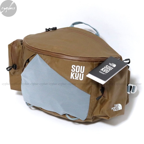 新品 23AW UNDERCOVER THE NORTH FACE SOUKUU WAIST PACK アンダーカバー ノースフェイス ウエスト パック バッグ ショルダー ブラウン 茶