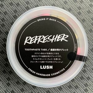 【新品未開封】　LUSH 歯磨き用タブレット リフレッシャー50g