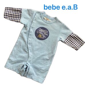 bebe e.a.B 重ね着風ロンパース カバーオール