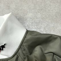 ラフアンドスウェル rough＆swell Devil Busters Denver Jacket デビルバスターズ ジャケット 中綿 ナイロン ブルゾン スヌード オリーブ M_画像7