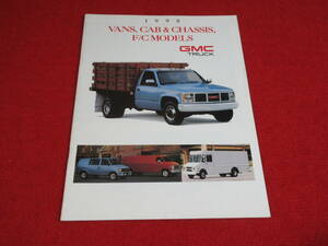 *(2) GMC TRUCK 1990 Heisei era 2 catalog *