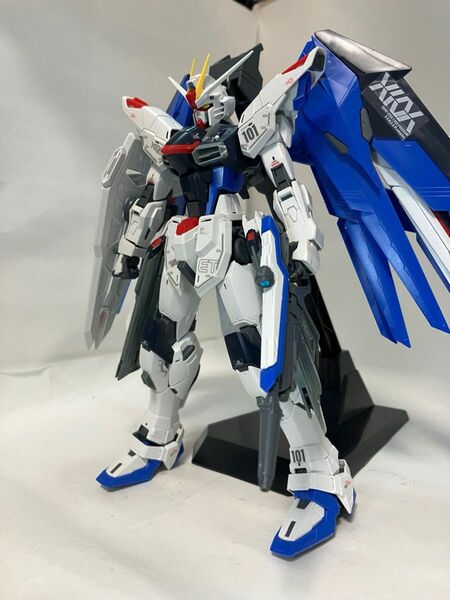 MGフリーダムガンダムver2.0、シャアザク