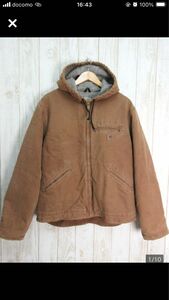 Carhartt カーハート：ダックジャケット フード付 裏ボア アクティブジャケット