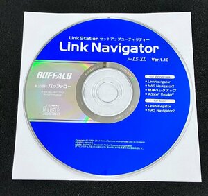 2YXS1877★現状品★BUFFALO Link Station セットアップユーティリティー Link Navigator for LS-XL Ver.1.10