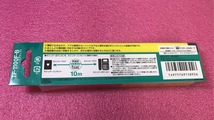 YXS741■未使用品■Victor フラットモジュラーコード/テレホンコード 6極4芯タイプ(10M) 黒色 [TF-1100F-B] 1mm超薄型_画像2