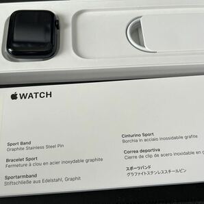 Apple Watch SE2 第2世代 ミッドナイトアルミニウムケース GPS + Cellulerモデル 44ミリ 中古の画像2