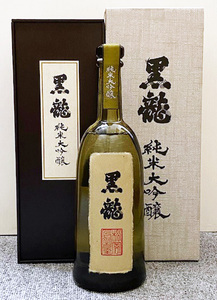 Black Dragon Junmai Daiginjo 720ML (2024.04) Kokukyu Ishidaya nizaemon futaemon b