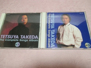 CD Takeda Tetsuya large complete set of works Vol.1,Vol.2 ( box .Vol.3. lack of. )